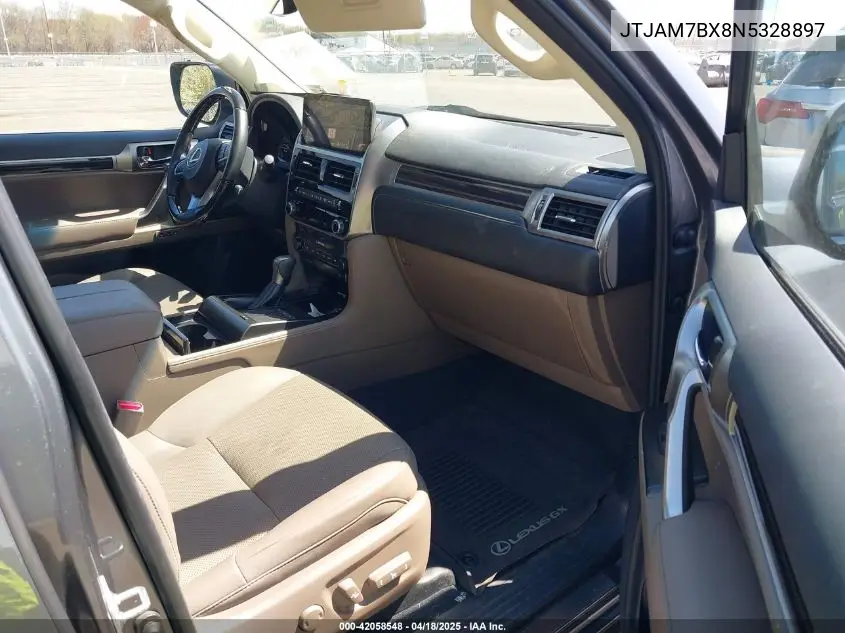 2022 Lexus Gx 460 Premium VIN: JTJAM7BX8N5328897 Lot: 42058548