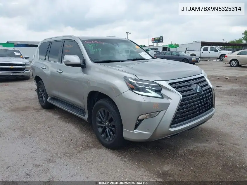 2022 Lexus Gx 460 Premium VIN: JTJAM7BX9N5325314 Lot: 42129650