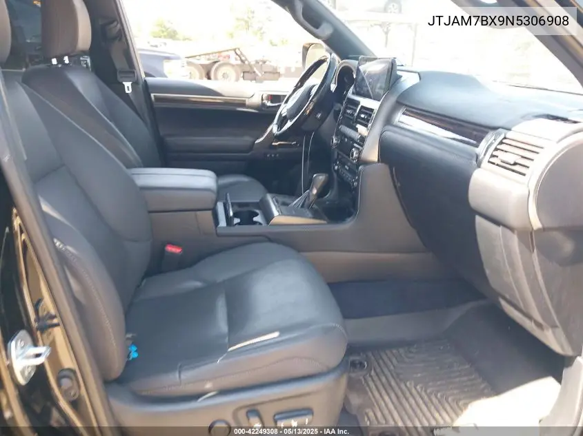 2022 Lexus Gx 460 Premium VIN: JTJAM7BX9N5306908 Lot: 42249308