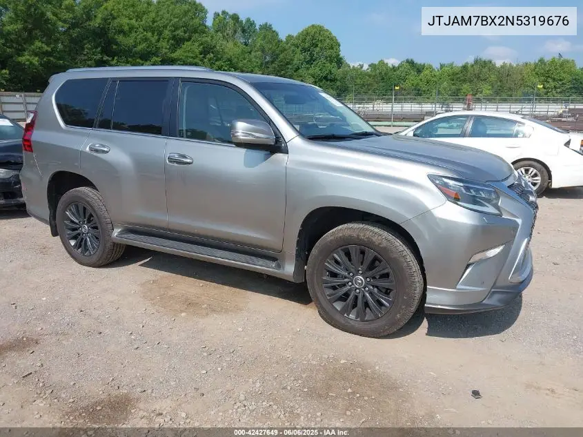 2022 Lexus Gx 460 Premium VIN: JTJAM7BX2N5319676 Lot: 42427649