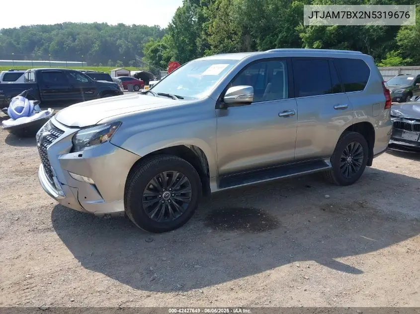 2022 Lexus Gx 460 Premium VIN: JTJAM7BX2N5319676 Lot: 42427649