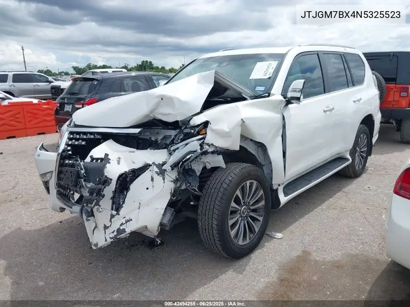 2022 Lexus Gx 460 Luxury VIN: JTJGM7BX4N5325523 Lot: 42494255