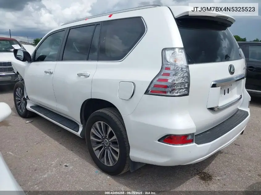 2022 Lexus Gx 460 Luxury VIN: JTJGM7BX4N5325523 Lot: 42494255