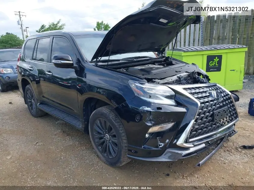 2022 Lexus Gx 460 Luxury VIN: JTJGM7BX1N5321302 Lot: 42529333
