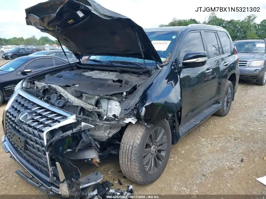 2022 Lexus Gx 460 Luxury VIN: JTJGM7BX1N5321302 Lot: 42529333