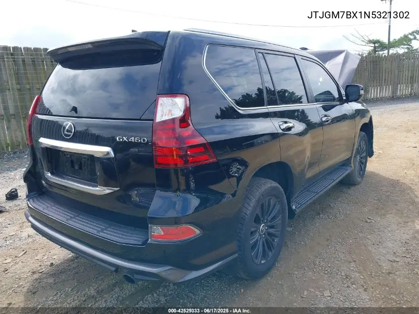2022 Lexus Gx 460 Luxury VIN: JTJGM7BX1N5321302 Lot: 42529333