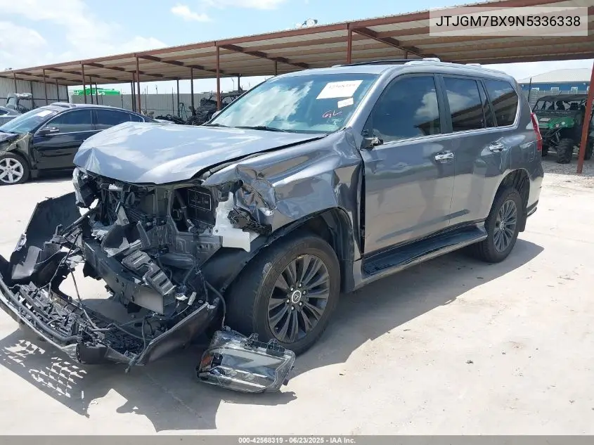 2022 Lexus Gx 460 Luxury VIN: JTJGM7BX9N5336338 Lot: 42568319