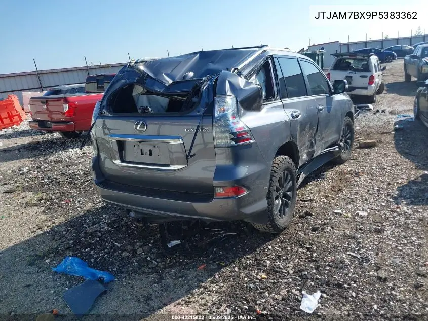 2023 Lexus Gx 460 Premium VIN: JTJAM7BX9P5383362 Lot: 42215802