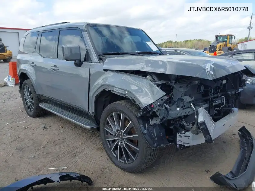 2024 Lexus Gx 550 Luxury VIN: JTJVBCDX6R5010778 Lot: 41902851