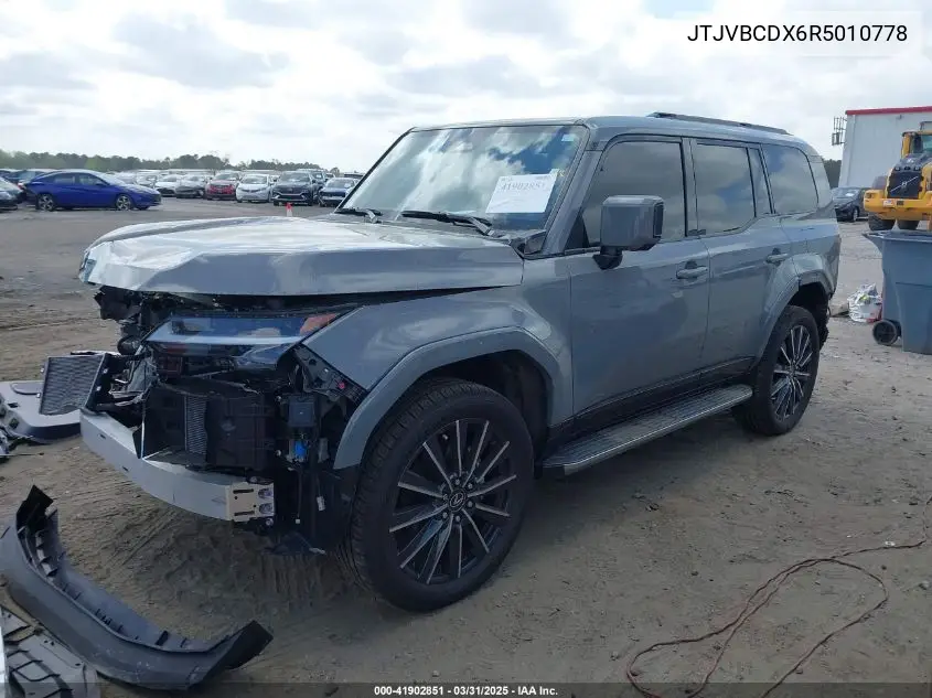 2024 Lexus Gx 550 Luxury VIN: JTJVBCDX6R5010778 Lot: 41902851