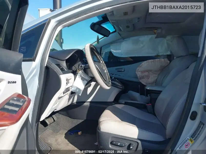 2010 Lexus Hs 250H Premium VIN: JTHBB1BAXA2015723 Lot: 41578691