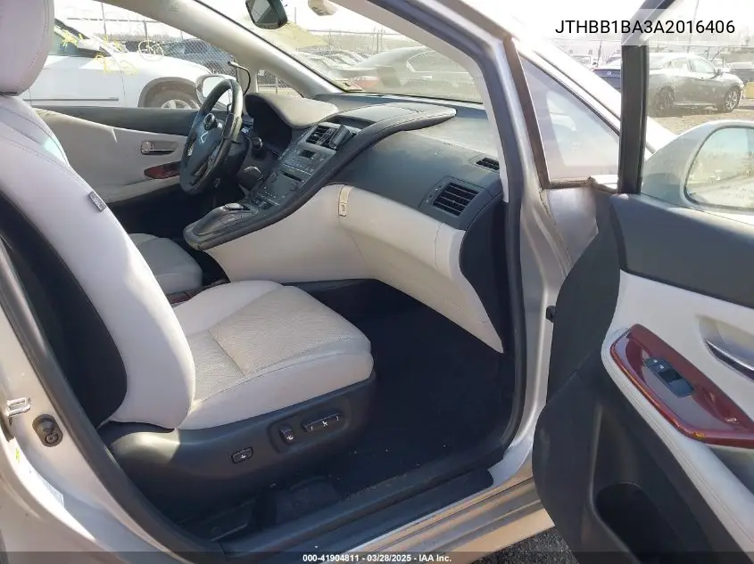 2010 Lexus Hs 250H Premium VIN: JTHBB1BA3A2016406 Lot: 41904811