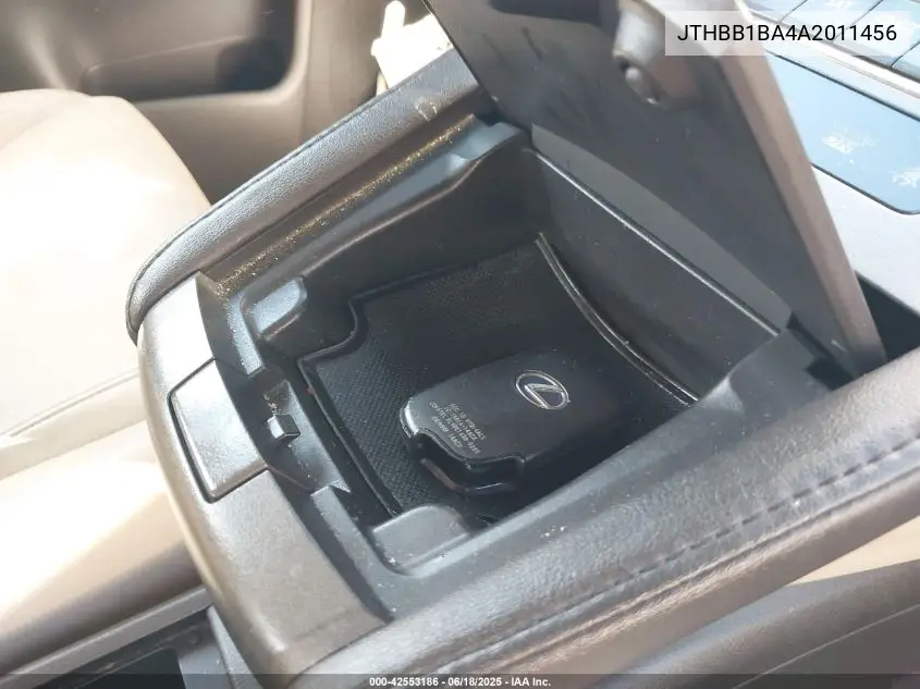 2010 Lexus Hs 250H Premium/Premium Luxury VIN: JTHBB1BA4A2011456 Lot: 42553186