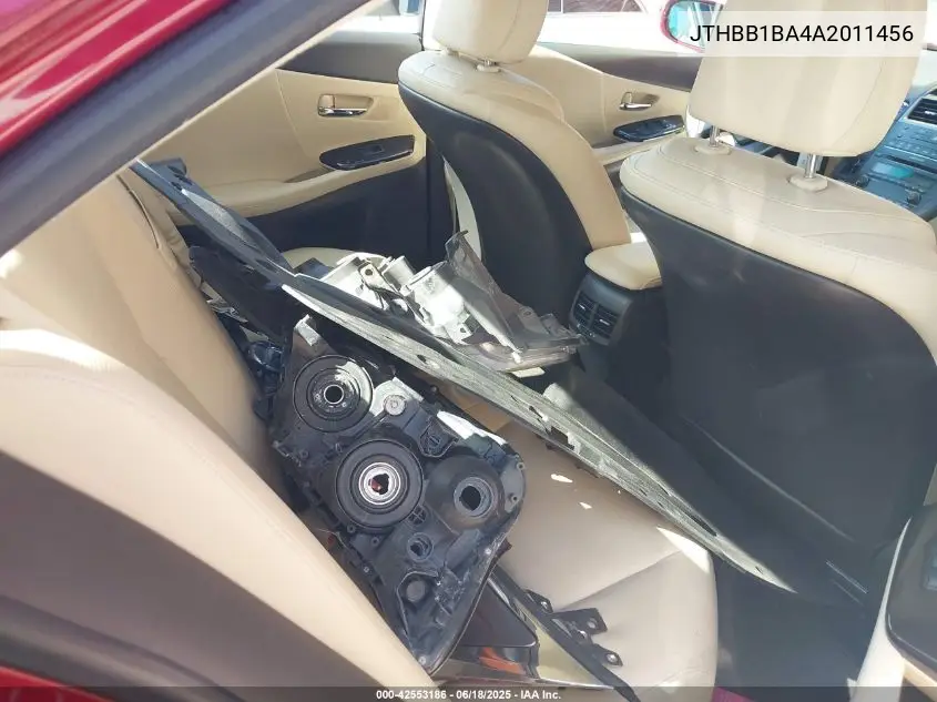 2010 Lexus Hs 250H Premium/Premium Luxury VIN: JTHBB1BA4A2011456 Lot: 42553186