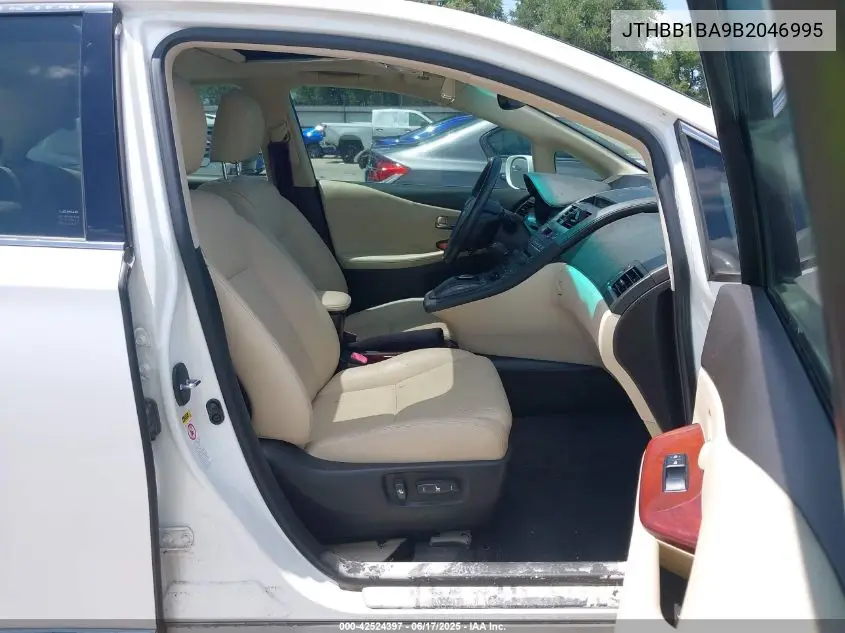 2011 Lexus Hs 250H VIN: JTHBB1BA9B2046995 Lot: 42524397
