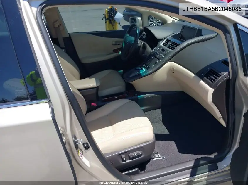 2011 Lexus Hs 250H Premium VIN: JTHBB1BA5B2046086 Lot: 42594834