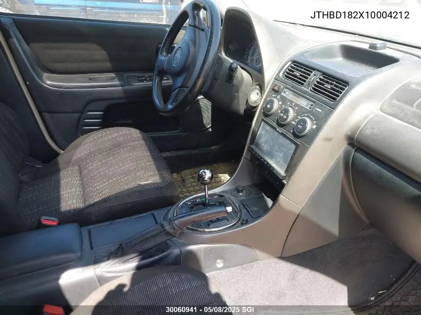2001 Lexus Is 300 VIN: JTHBD182X10004212 Lot: 30060941