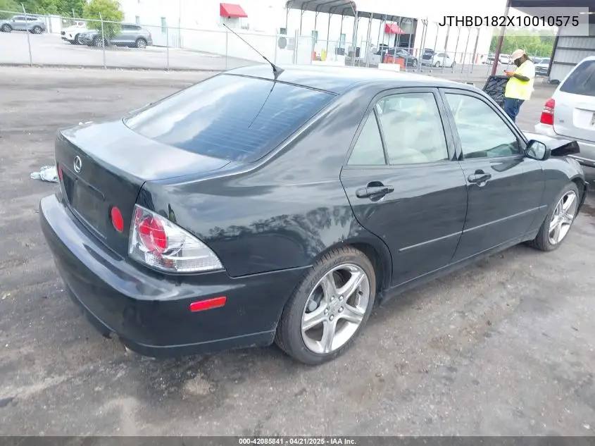 2001 Lexus Is 300 VIN: JTHBD182X10010575 Lot: 42085841