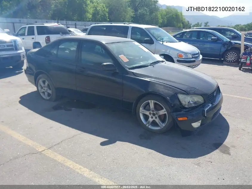 2001 Lexus Is 300 VIN: JTHBD182210020162 Lot: 42407917