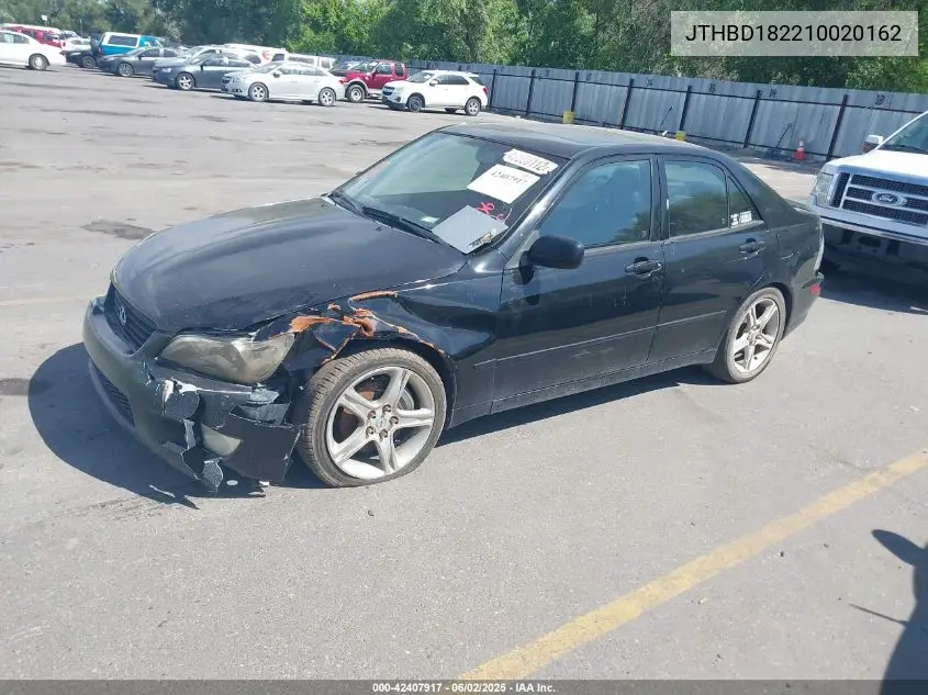 2001 Lexus Is 300 VIN: JTHBD182210020162 Lot: 42407917