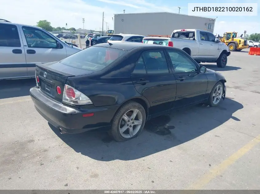 2001 Lexus Is 300 VIN: JTHBD182210020162 Lot: 42407917