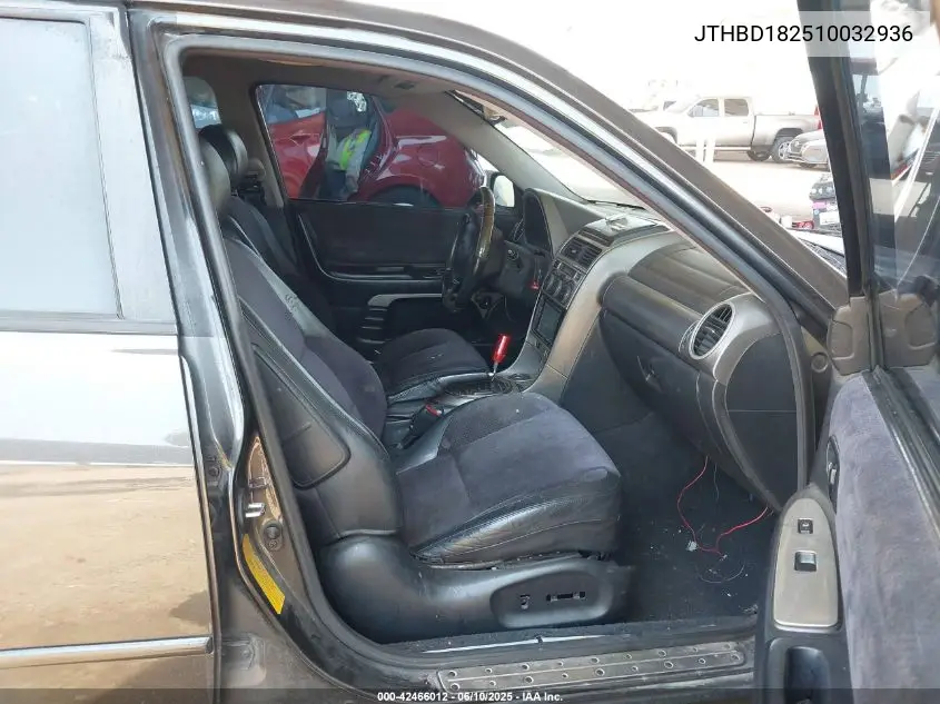 2001 Lexus Is 300 VIN: JTHBD182510032936 Lot: 42466012