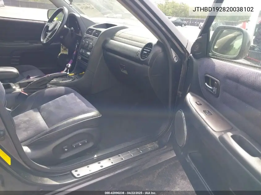 2002 Lexus Is 300 VIN: JTHBD192820038102 Lot: 42090236