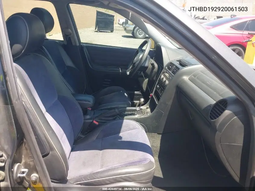 2002 Lexus Is 300 VIN: JTHBD192920061503 Lot: 42449734