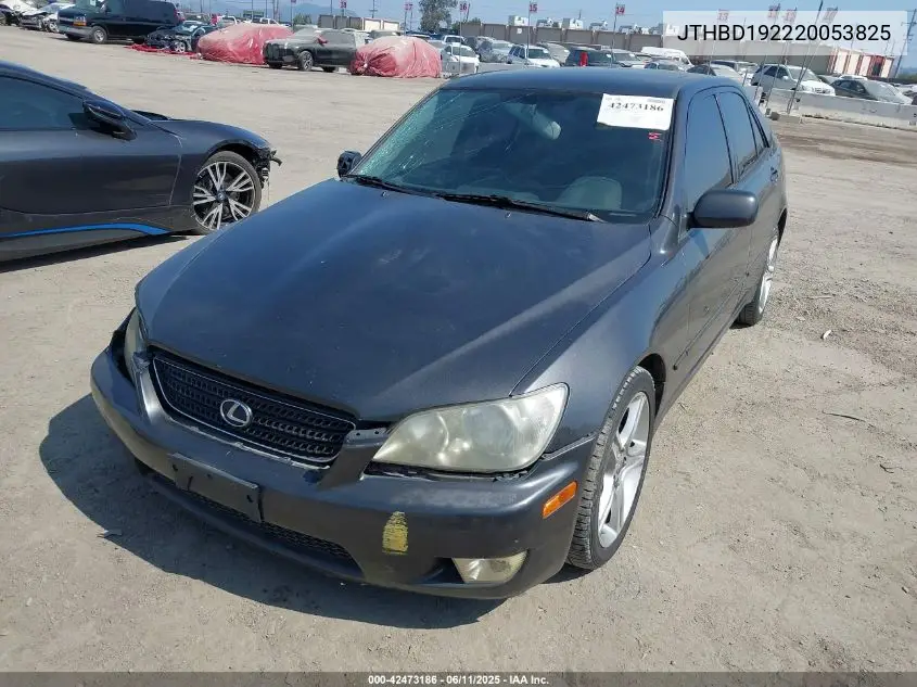 2002 Lexus Is 300 VIN: JTHBD192220053825 Lot: 42473186