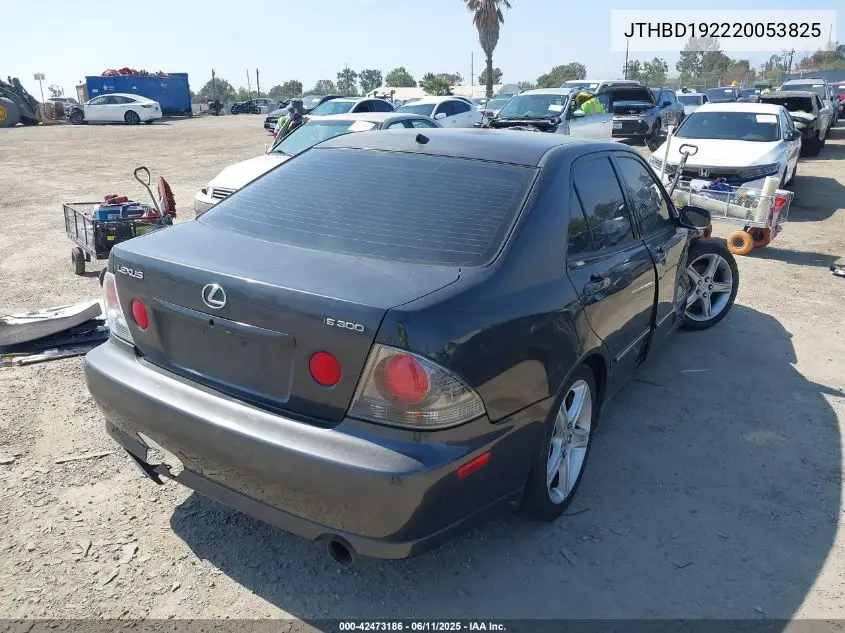 2002 Lexus Is 300 VIN: JTHBD192220053825 Lot: 42473186