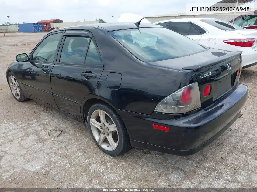 2002 Lexus Is 300 VIN: JTHBD192520046948 Lot: 42667774