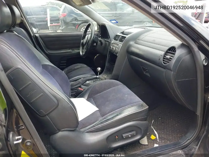 2002 Lexus Is 300 VIN: JTHBD192520046948 Lot: 42667774