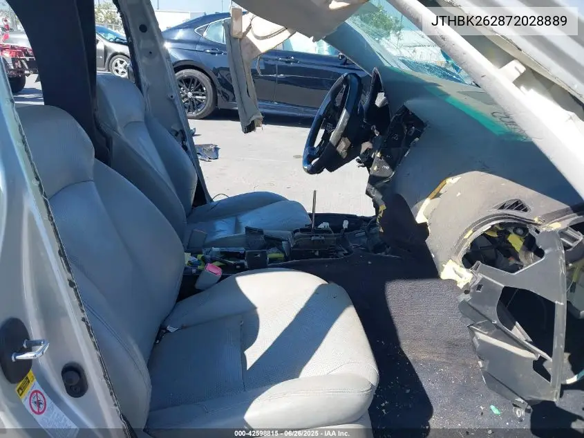2007 Lexus Is 250 VIN: JTHBK262872028889 Lot: 42598815