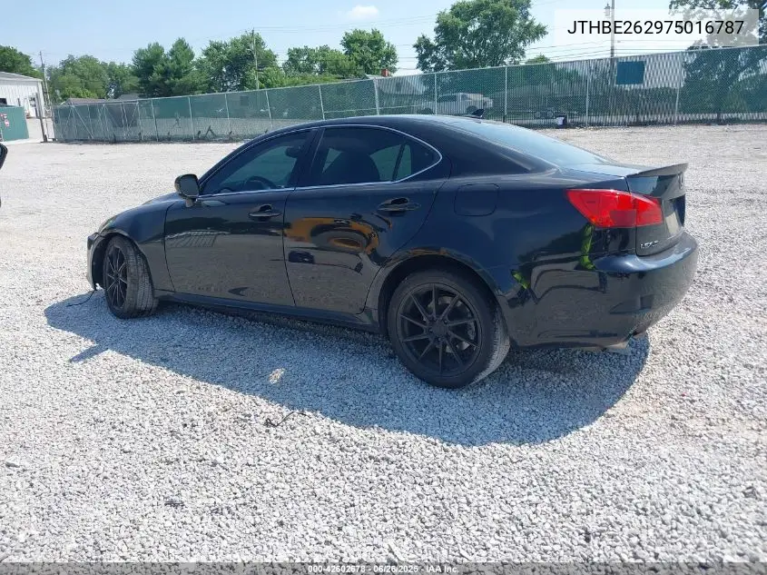 2007 Lexus Is 350 VIN: JTHBE262975016787 Lot: 42602678