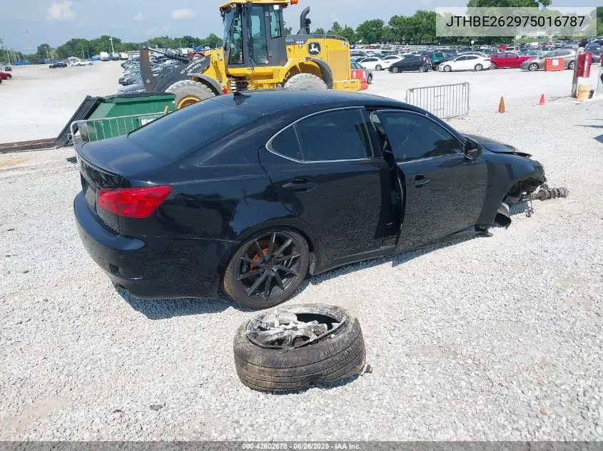 2007 Lexus Is 350 VIN: JTHBE262975016787 Lot: 42602678