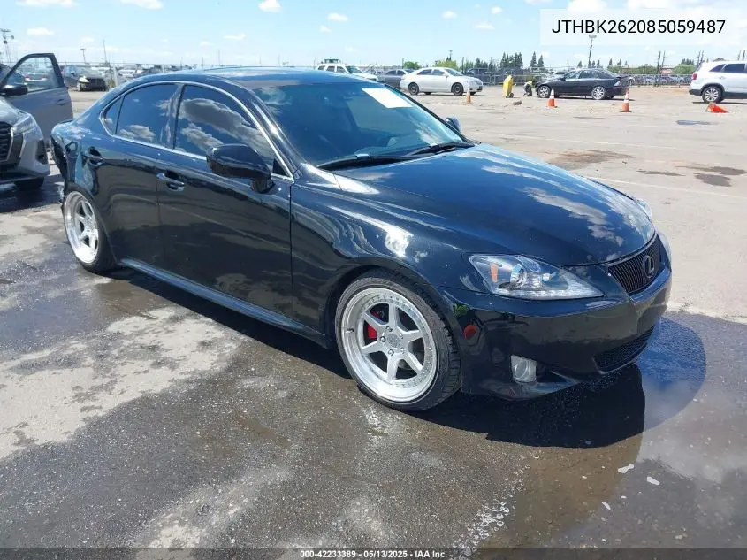 2008 Lexus Is 250 VIN: JTHBK262085059487 Lot: 42233389