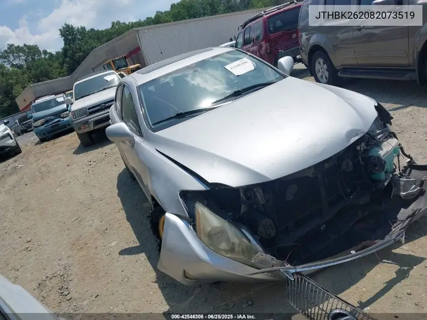 2008 Lexus Is 250 VIN: JTHBK262082073519 Lot: 42546306