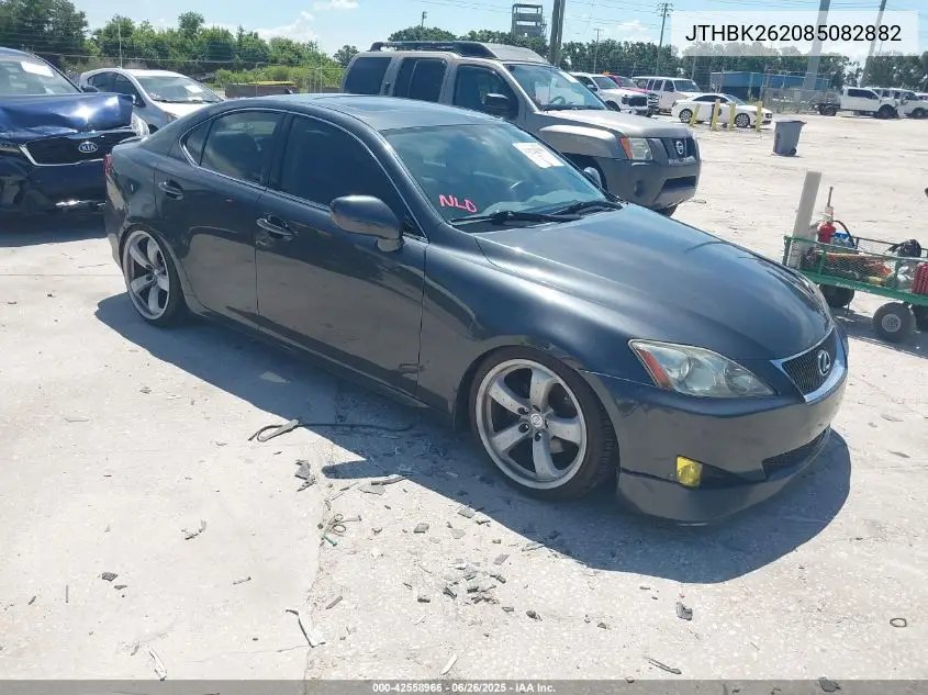 2008 Lexus Is 250 VIN: JTHBK262085082882 Lot: 42558966