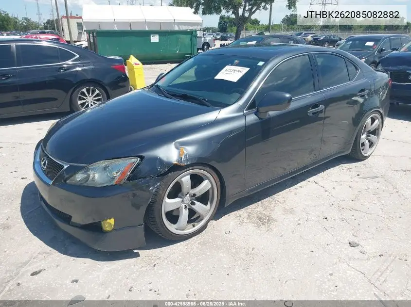 2008 Lexus Is 250 VIN: JTHBK262085082882 Lot: 42558966