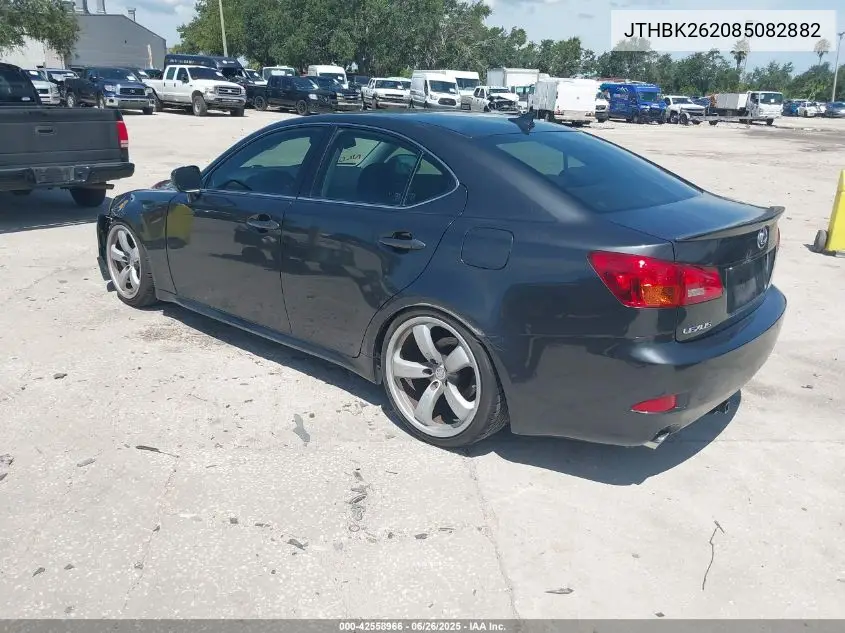 2008 Lexus Is 250 VIN: JTHBK262085082882 Lot: 42558966