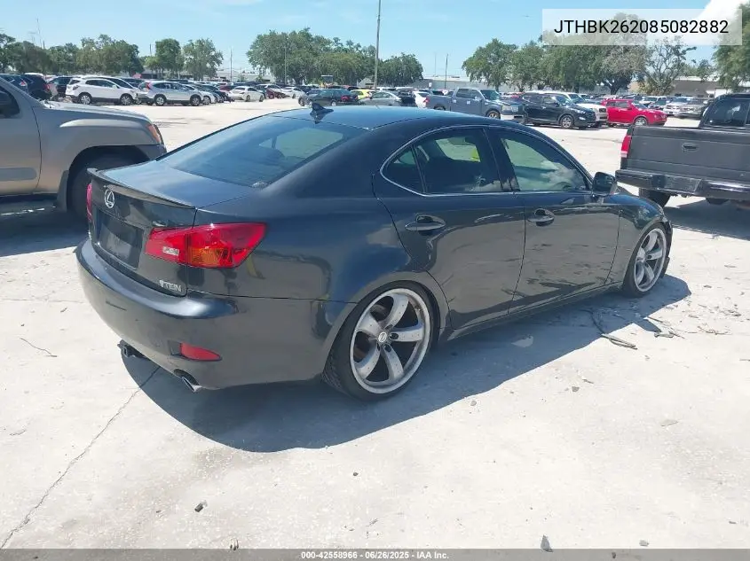 2008 Lexus Is 250 VIN: JTHBK262085082882 Lot: 42558966