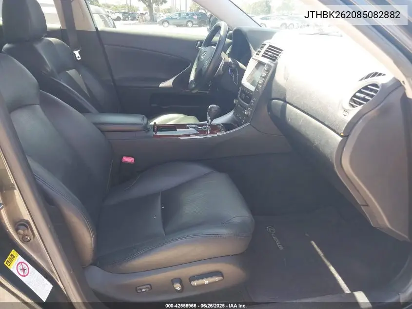 2008 Lexus Is 250 VIN: JTHBK262085082882 Lot: 42558966