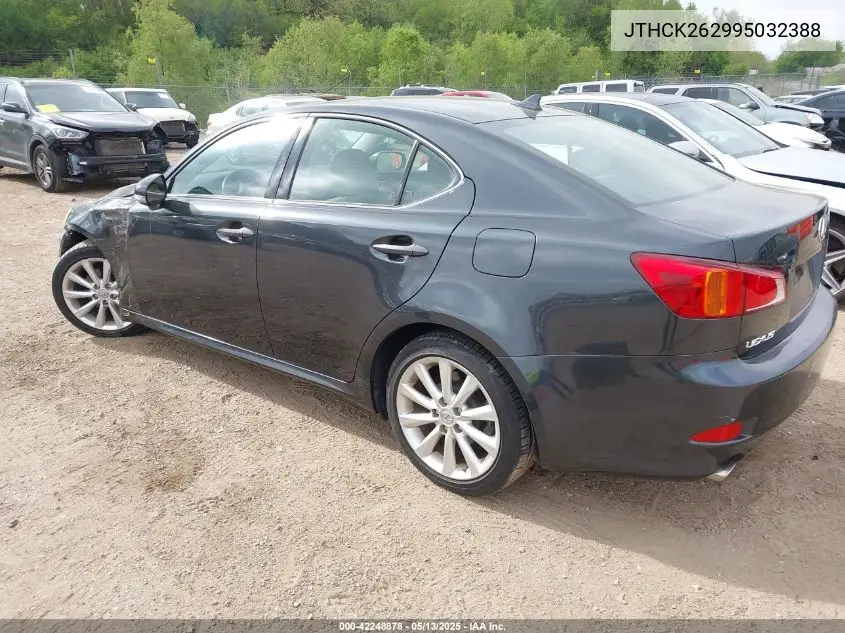 2009 Lexus Is 250 VIN: JTHCK262995032388 Lot: 42248878