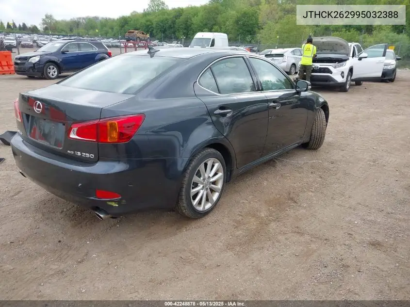 2009 Lexus Is 250 VIN: JTHCK262995032388 Lot: 42248878