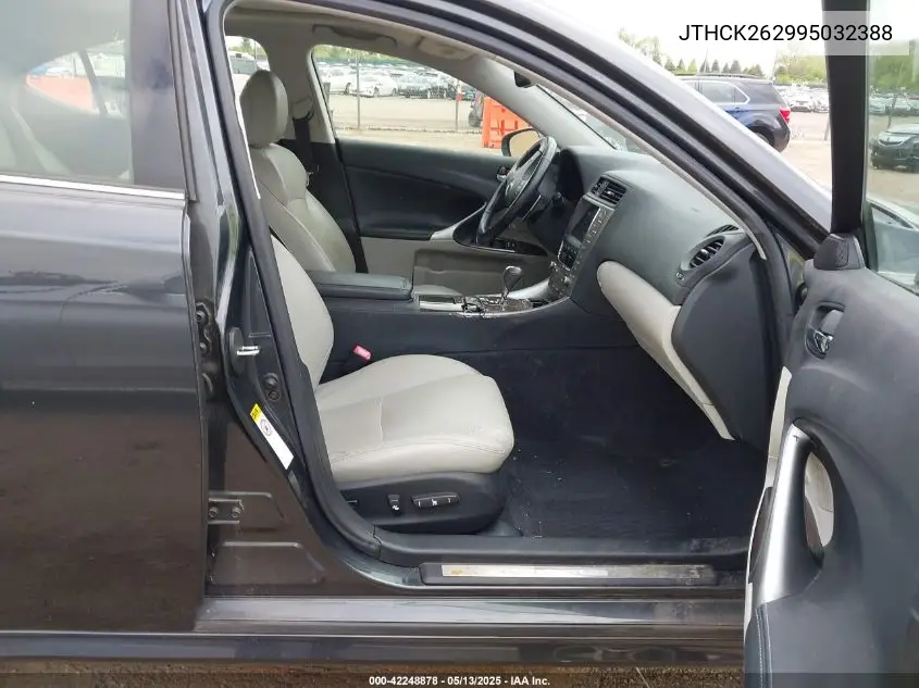 2009 Lexus Is 250 VIN: JTHCK262995032388 Lot: 42248878