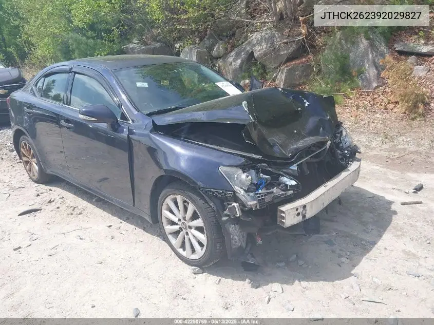2009 Lexus Is 250 VIN: JTHCK262392029827 Lot: 42250769