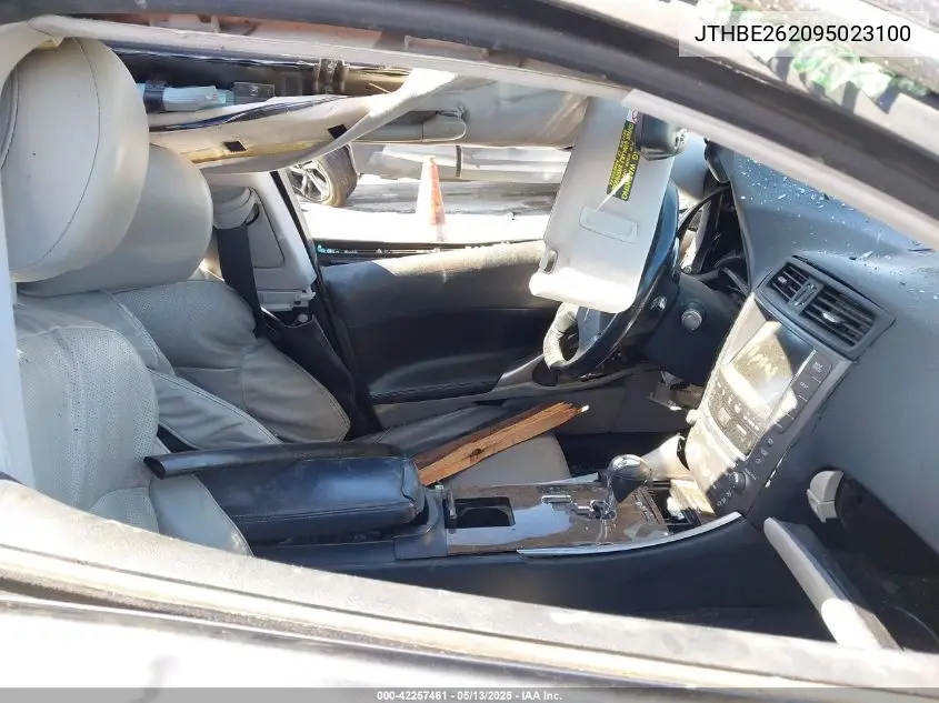 2009 Lexus Is 350 VIN: JTHBE262095023100 Lot: 42257461