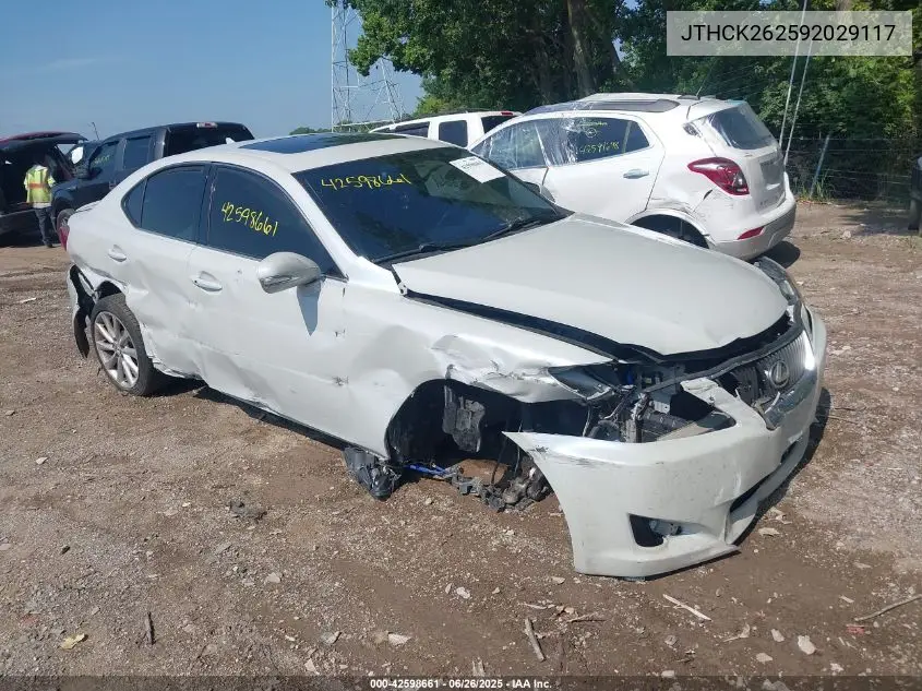 2009 Lexus Is 250 VIN: JTHCK262592029117 Lot: 42598661