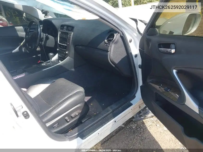 2009 Lexus Is 250 VIN: JTHCK262592029117 Lot: 42598661