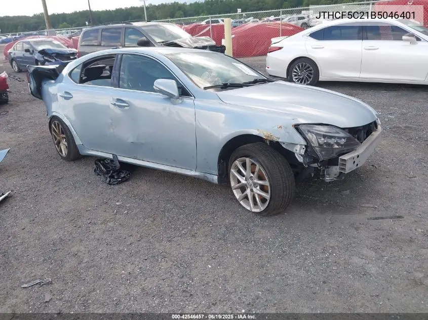 2011 Lexus Is 250 VIN: JTHCF5C21B5046401 Lot: 42546457
